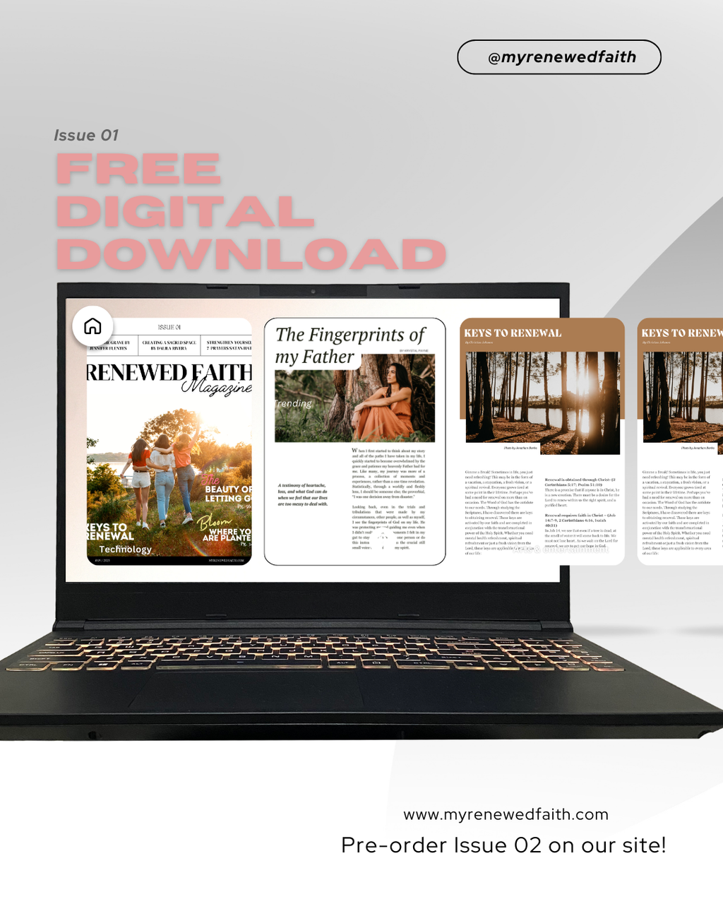 Renewed Faith Magazine Issue 01 (Digital)
