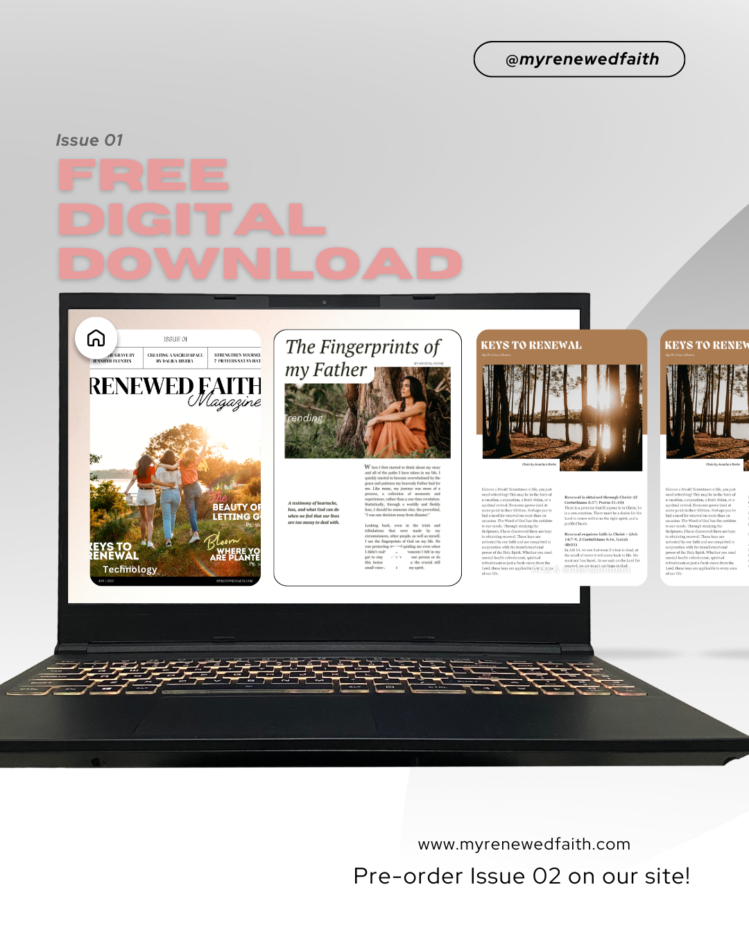 Renewed Faith Magazine Issue 01 (Digital)