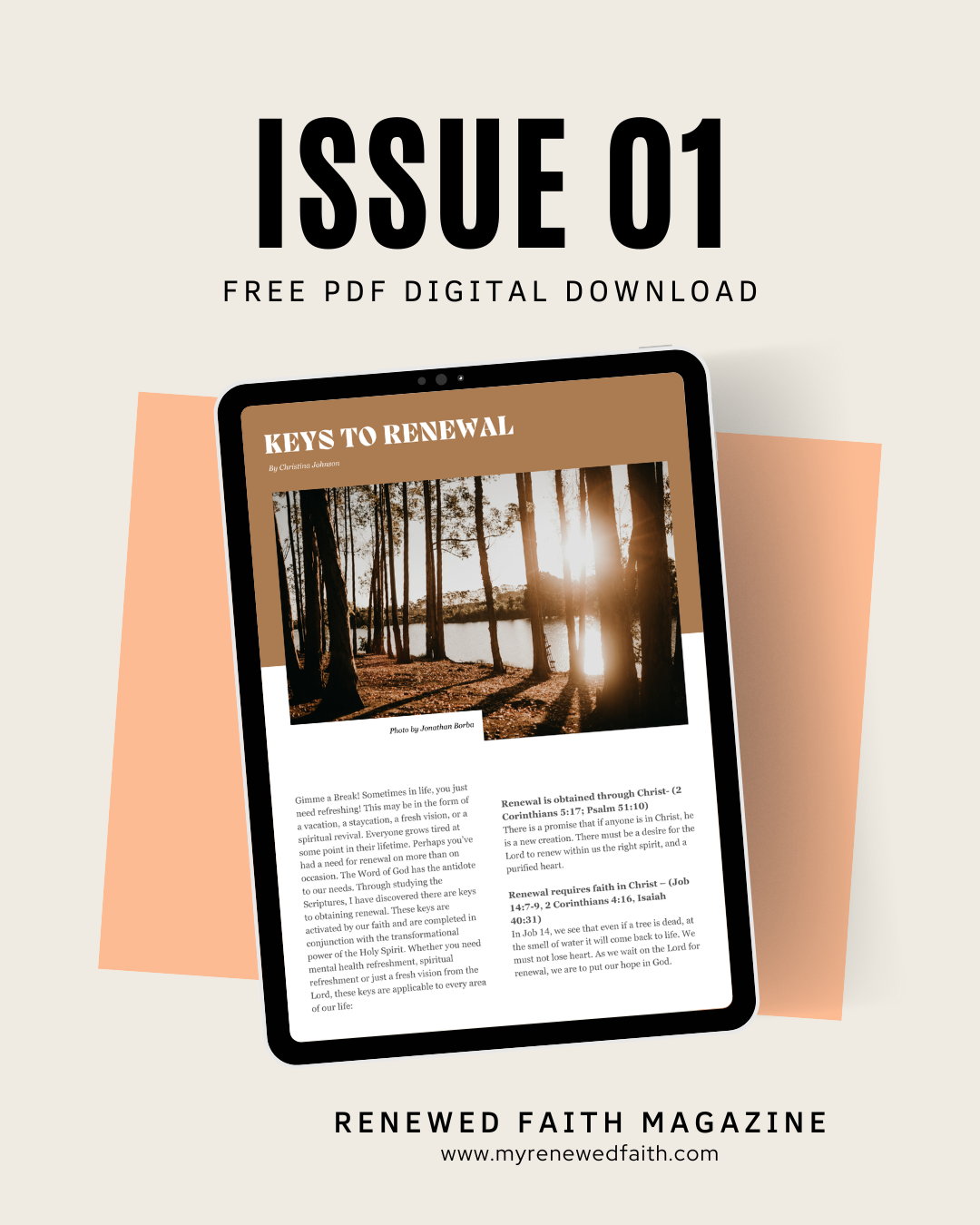 Renewed Faith Magazine Issue 01 (Digital)